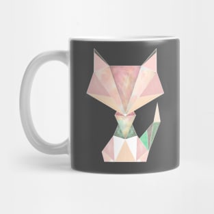 Geometric Fox - Marble Mug